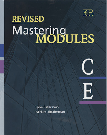 ריויזד מאסטרינג Revised Mastering Modules C-E