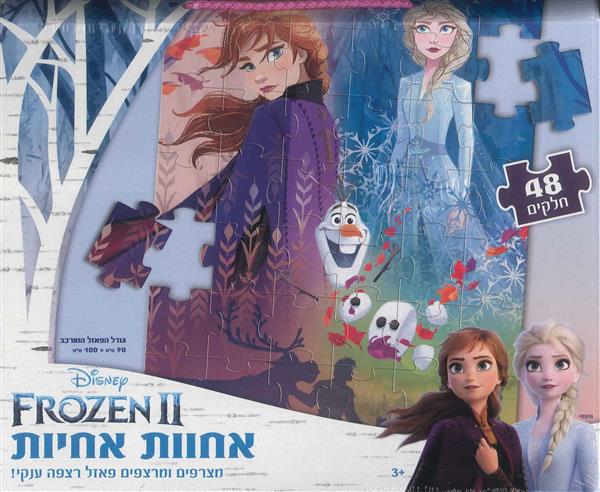 פאזל רצפה ענק || FROZEN אחוות אחיות